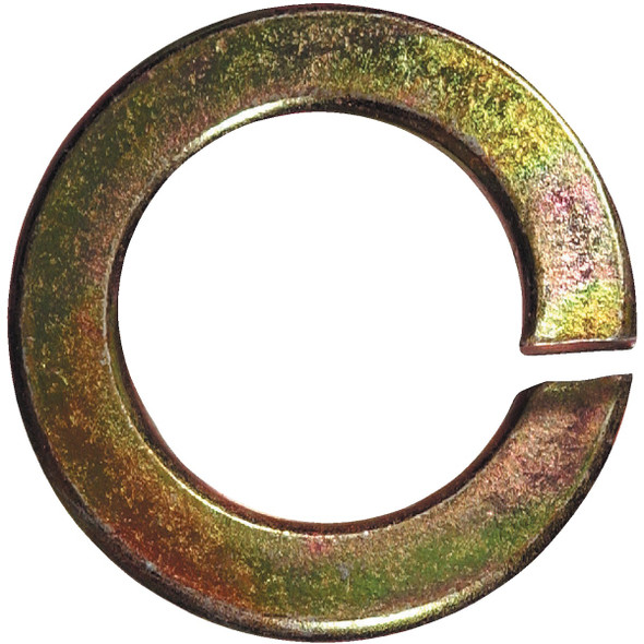 Hillman 1/2 In. Alloy Steel Yellow Dichromate Split Lock Washer (50 Ct.) 300315 Hillman 1/2 In. Alloy Steel Yellow Dichromate Split Lock Washer (50 Ct.) 300315