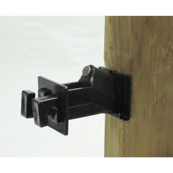 Dare Snug Nail-On Black Polyethylene Electric Fence Insulator (25-Pack) SNUG-SWP-25B 708291