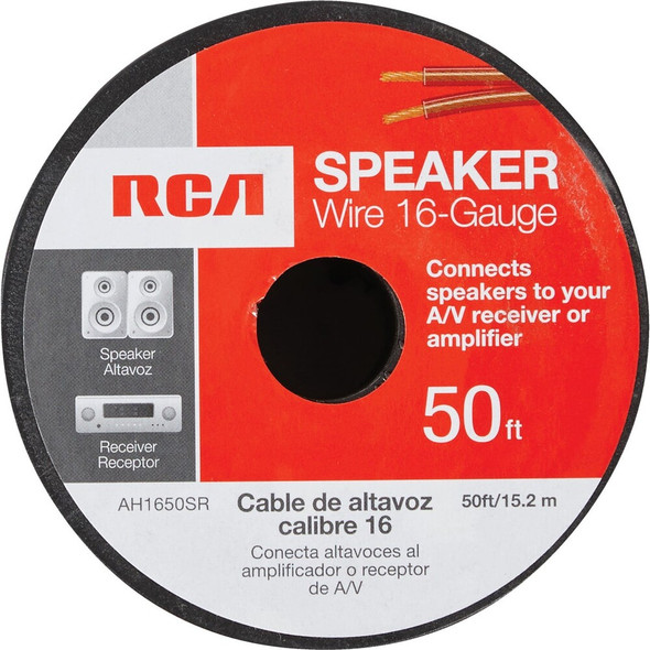 RCA 50 Ft. 16-2 Stranded Speaker Wire AH1650SR 539805