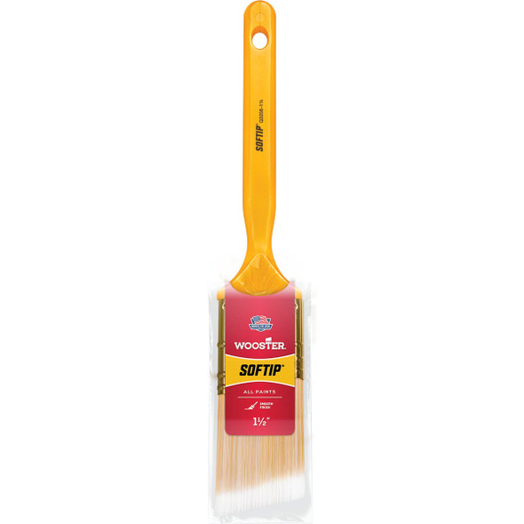 Wooster Softip 1-1/2 In. Angle Sash Paint Brush Q3208-1 1/2