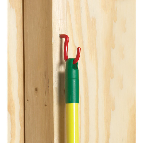 Hammer-In Vinyl Coated Red Storage Hook (3-Pack)