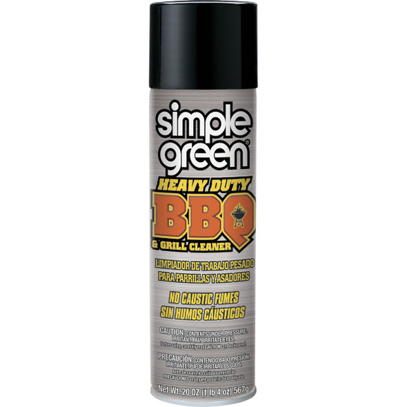Simple Green 20 Oz. Aerosol Spray BBQ and Grill Cleaner 0310001260014