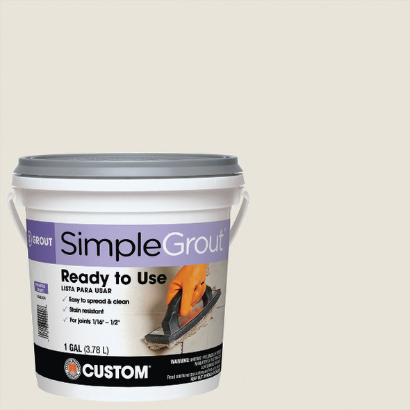 Custom Building Products Gl Br Wht Premix Grout PMG3811-2