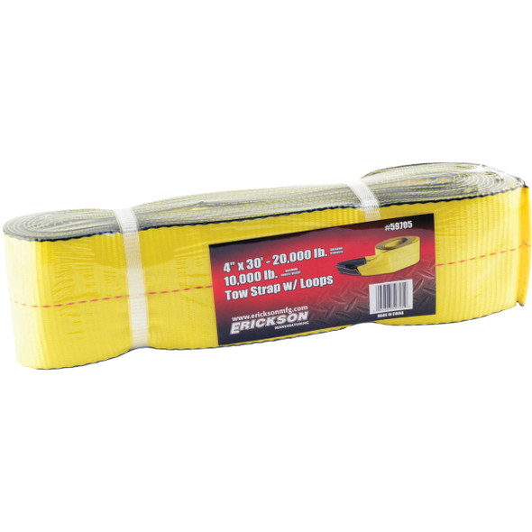 Erickson 4"x30' 10000lb Tow Strap 59705 576506
