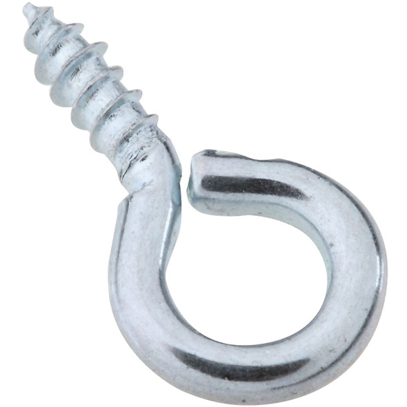 National Hardware #216 17/32 In. Zinc Small Screw Eye (14-Count) N118-356