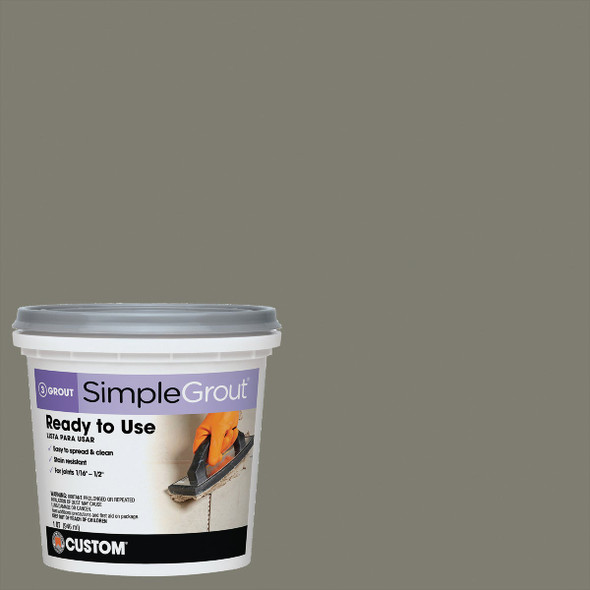 Custom Building Products Qt Nat Gray Premix Grout PMG09QT