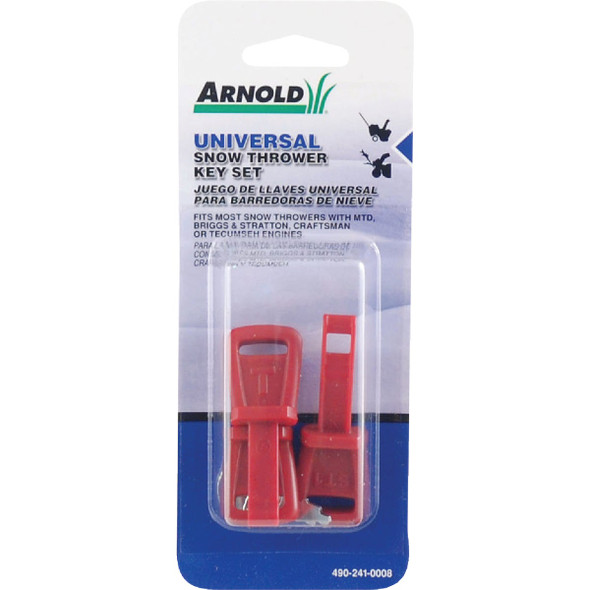 Arnold Universal Snow Blower Key Set (4-Piece) 490-241-0008