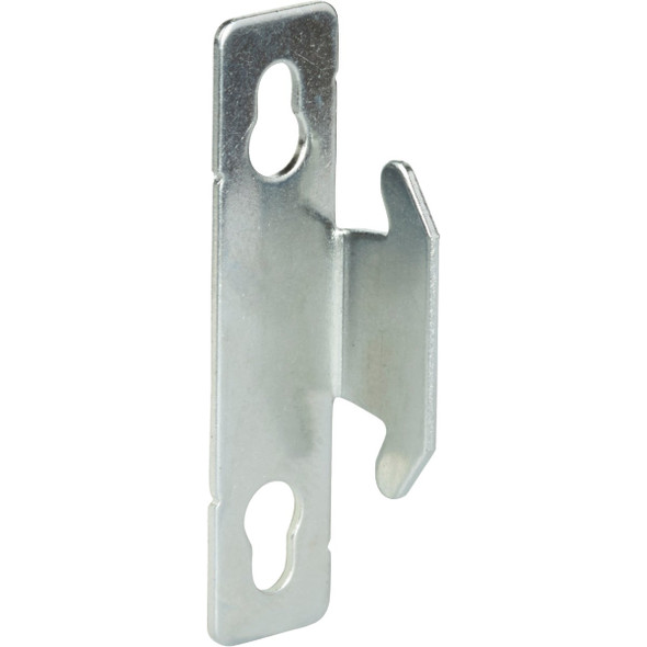 Kenney Single Silver Curtain Rod Bracket (2-Pack) KN851NP