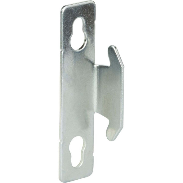 Kenney Single Silver Curtain Rod Bracket (2-Pack) KN851NP