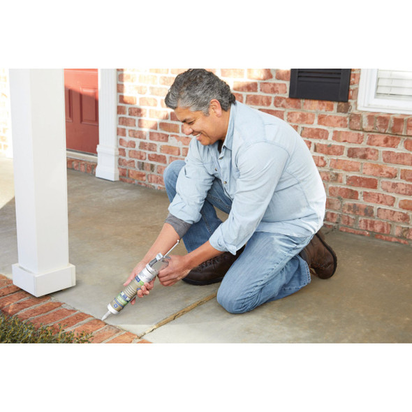 GE Concrete Silicone Advanced Speciality Products, Light Gray, 10.1 Oz. Cartridge