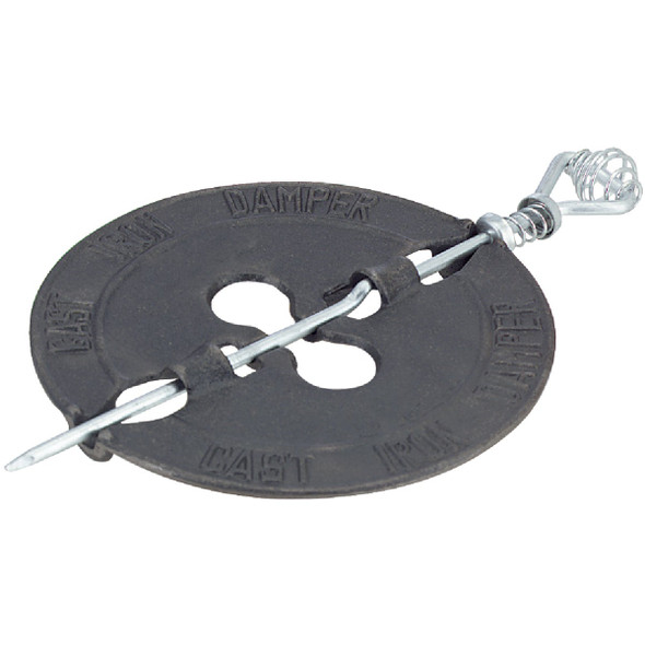 Home Impressions 3 In. Stove Pipe Damper SPD-1001 Home Impressions 3 In. Stove Pipe Damper SPD-1001
