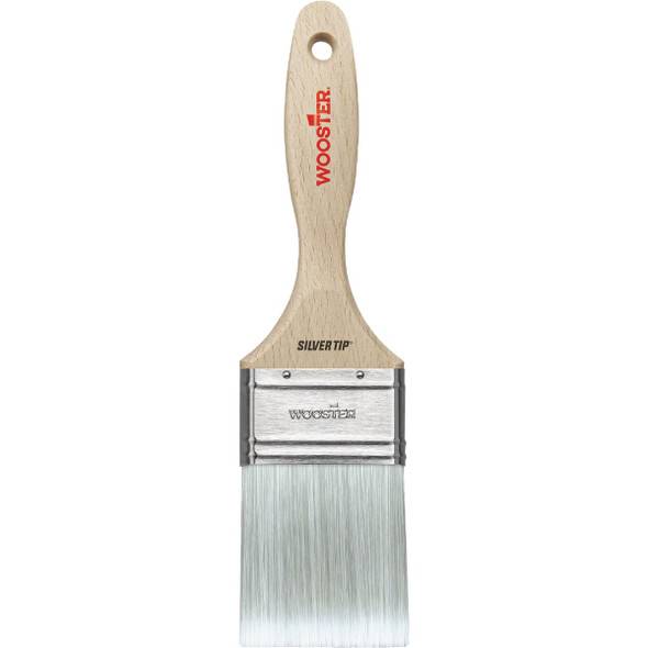 Wooster SILVER TIP 2-1/2 In. Flat Varnish And Paint Brush Wooster SILVER TIP 2-1/2 In. Flat Varnish And Paint Brush
