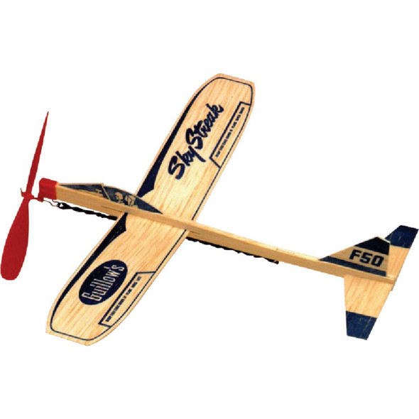 Paul K Guillow Sky Streak 12 In. Balsa Wood Glider Plane 50 Pack of 24