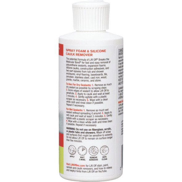 Motsenbocker's Lift Off 4.5 Oz. Spray Foam & Silicone Caulk Remover 411-45 780179