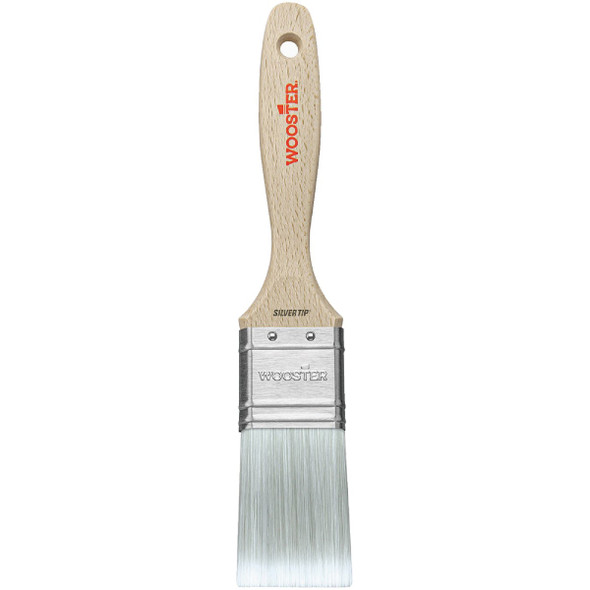 Wooster SILVER TIP 1-1-2 In. Flat Sash Varnish And Paint Brush 5222-1 1-2 773582
