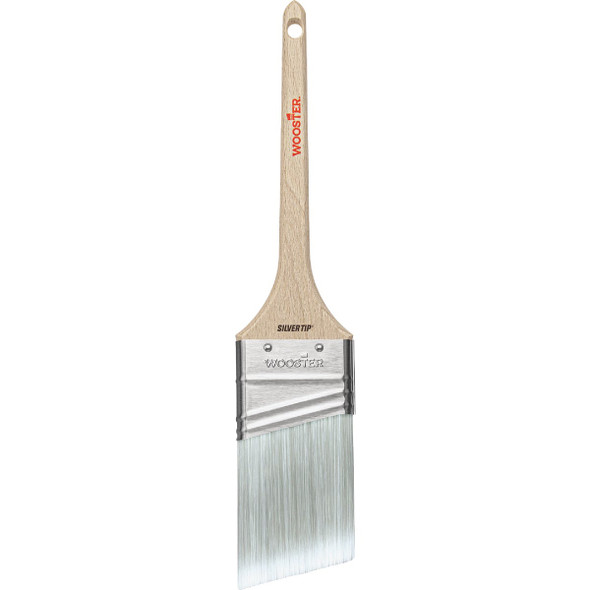 Wooster SILVER TIP 2 In. Thin Angle Sash Paint Brush 5224-2 771035