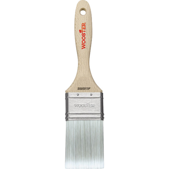 Wooster SILVER TIP 2 In. Flat Varnish And Paint Brush Wooster SILVER TIP 2 In. Flat Varnish And Paint Brush