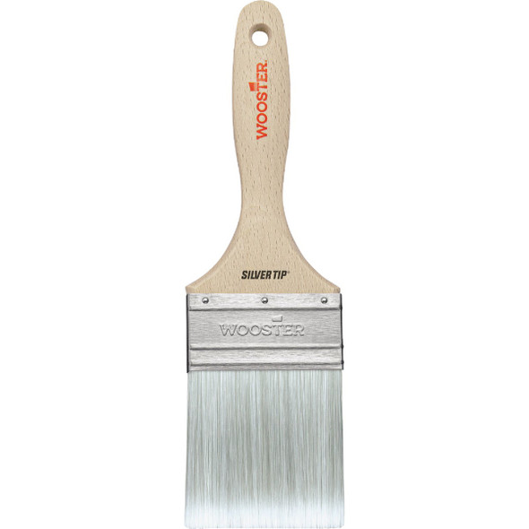 Wooster SILVER TIP 3 In. Flat Wall Varnish And Paint Brush