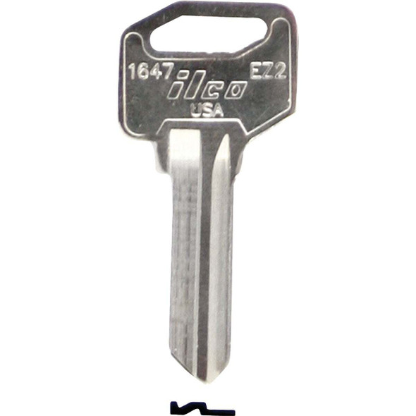 ILCO Schlage Nickel Plated House Key, EZ2-SC1 / EZ2-SC2 (10-Pack) IAL00001142