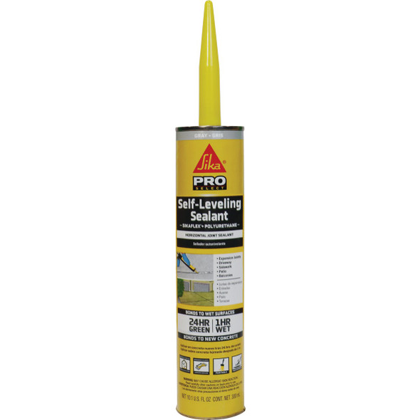 SikaFlex Self-Leveling Sealant 10.1 Oz. Gray Concrete Sealant 515304