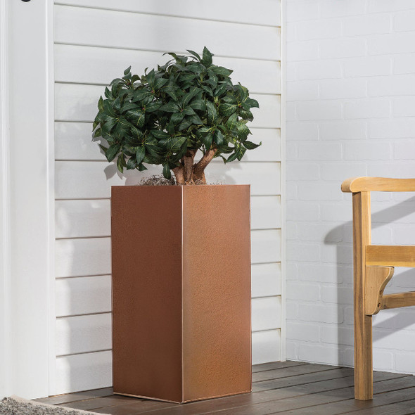 Rust-Oleum Stops Rust Hammered Paint, Copper, 1 Qt.