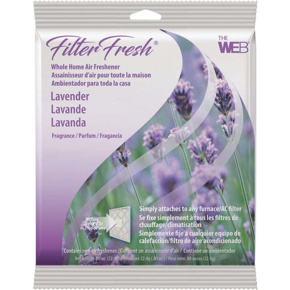 Web FilterFresh Furnace Air Freshener, Lavender Bloom WLAVENDER