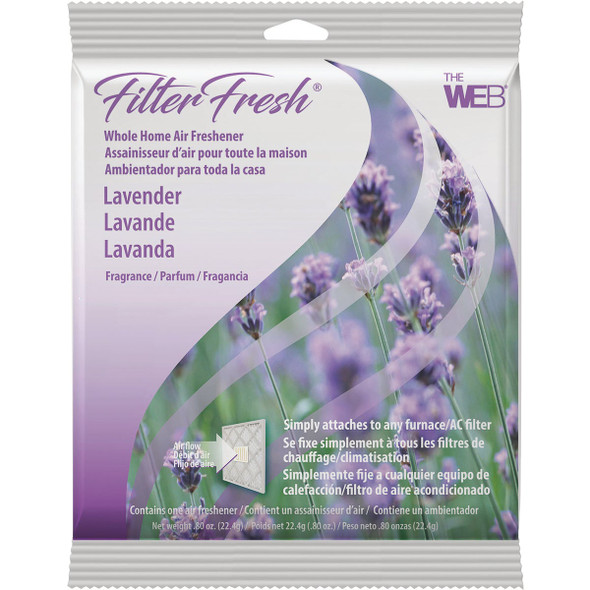 Web FilterFresh Furnace Air Freshener, Lavender Bloom WLAVENDER