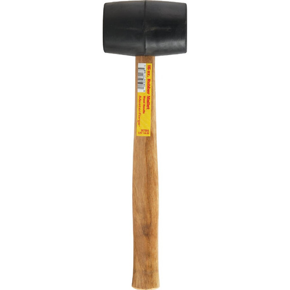 Do it 16 Oz. Rubber Mallet with Hardwood Handle 307556 307556