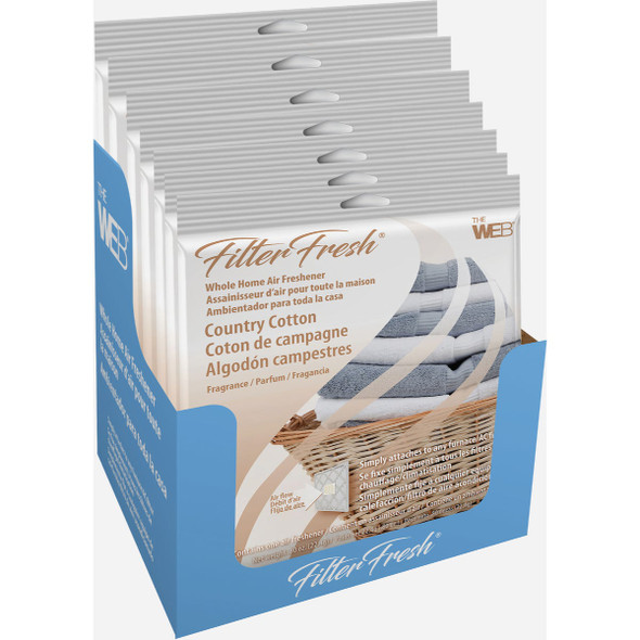 Web FilterFresh Furnace Air Freshener, Country Cotton