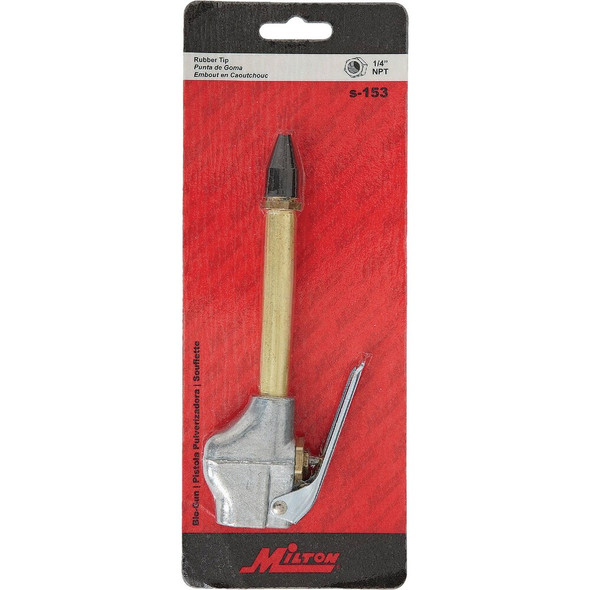 Milton 150 PSI 1-4 In. Rubber Tip Blow Gun S-153 583283