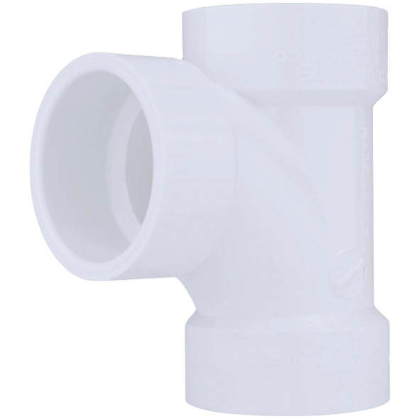 Charlotte Pipe 1-1/4 In. Schedule 40 Sanitary PVC Tee PVC 00400  0600HA