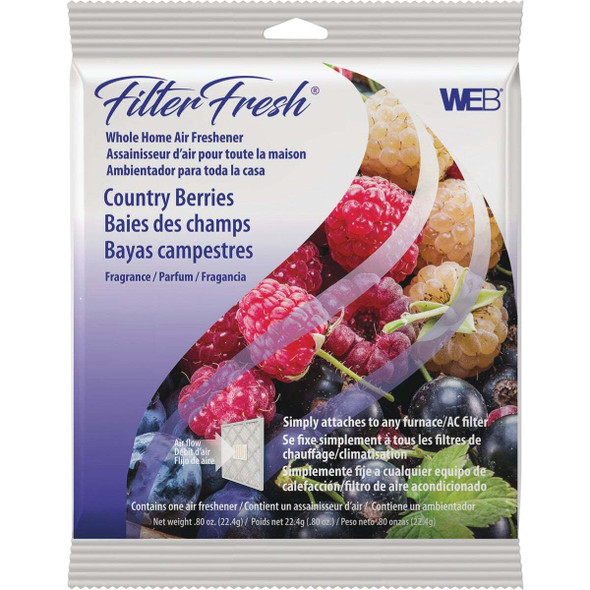 Web FilterFresh Furnace Air Freshener, Country Berry WMULB