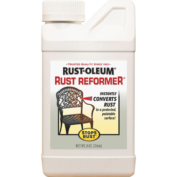 Rust-Oleum Stops Rust 8 Oz. Flat Black Rust Reformer 7830730 774634