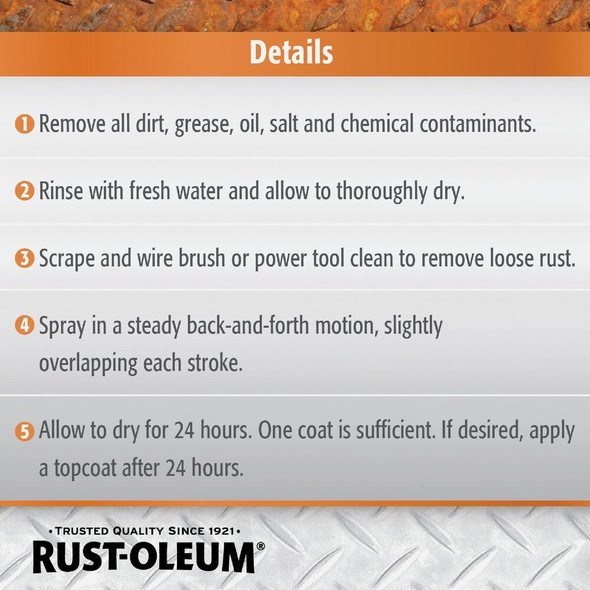 Rust-Oleum Stops Rust 10.25 Oz. Flat Black Rust Reformer 215215 778193