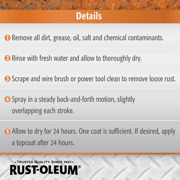 Rust-Oleum Stops Rust 10.25 Oz. Flat Black Rust Reformer 215215 778193