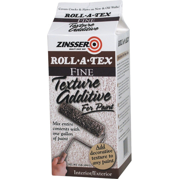 Zinsser Roll-A-Tex Fine Texture Paint Additive, 1 Lb. 22232 772649