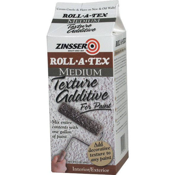 Zinsser Roll-A-Tex Medium Texture Paint Additive, 1 Lb. 22233 772667