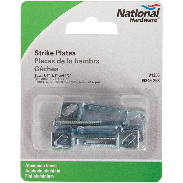 National Hardware Rigid Strike Plate N349-258 203610
