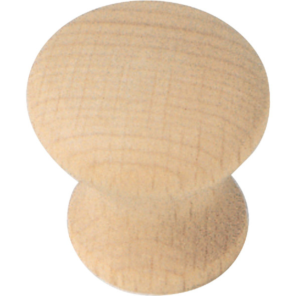 Laurey Au Natural Wood Round 1-1/4 In. Cabinet Knob 33301 Laurey Au Natural Wood Round 1-1/4 In. Cabinet Knob 33301
