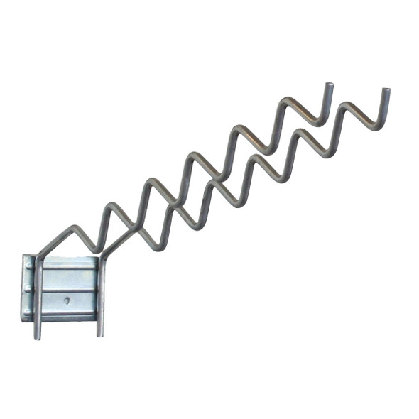 Siffron 12 In. Chrome Store Display Ripple Garden Tool Hook 7179162124