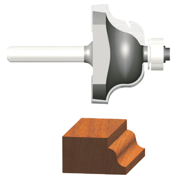 Vermont American Roman Carbide Tip 5/32 In. Ogee Bit 23149