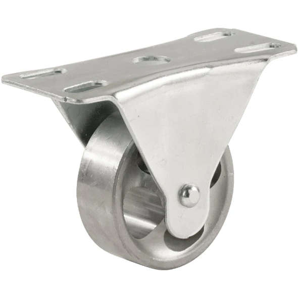 Shepherd Hardware 2-1/2 In. Heavy-Duty Cast-Iron Rigid Plate Caster 9184