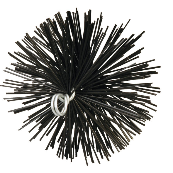 Meeco's Red Devil 6 In. Round Poly Chimney Brush 33140