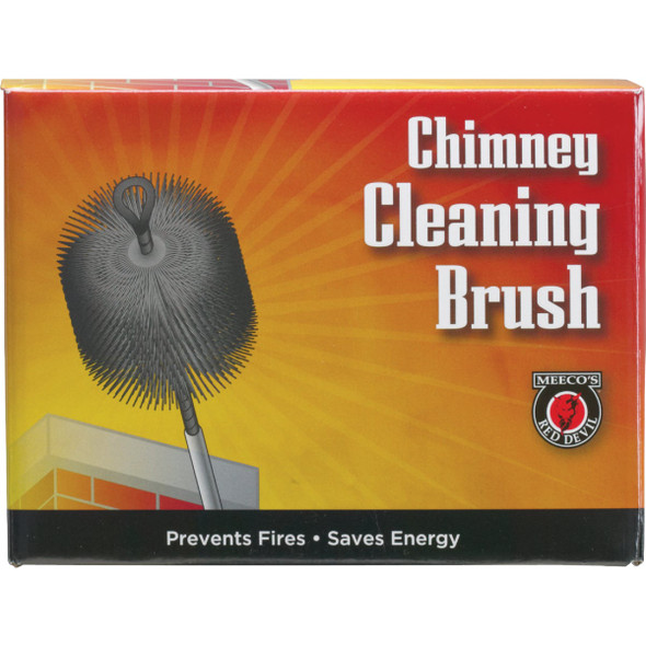 Meeco's Red Devil 6 In. Round Poly Chimney Brush Meeco's Red Devil 6 In. Round Poly Chimney Brush