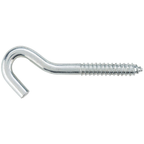 National Hardware 3/8 In. x 4-1/2 In. Heavy-Duty Screw Hook N220-830 Pack of 10