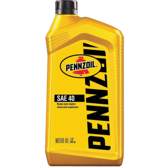 Pennzoil 40W 1 Qt. Heavy-Duty Motor Oil 550049496 Pack of 6