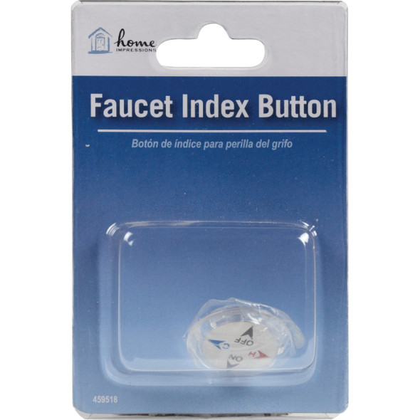 Home Impressions Faucet Index Replacement Handle Button A206004CP-JPF1 459518