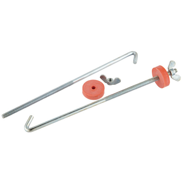 Road Power J Style Bolt 8 In. Battery Hold Down (2-Count) 966-8