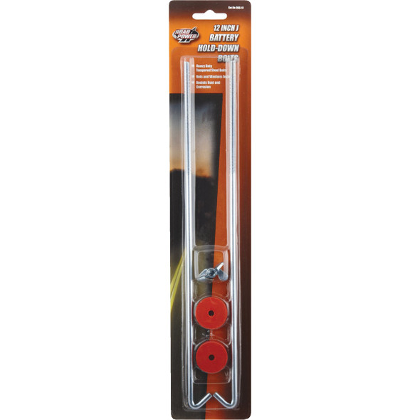 Road Power J Style Bolt 12 In. Battery Hold Down (2-Count) 966-12 572446