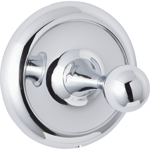 Home Impressions Aria Polished Chrome Single Robe Hook 456810
